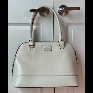 Kate Spade off white bag